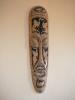 Maske in beige 